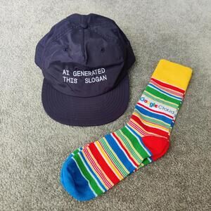 Ai Generated This Slogan Hat Cap and Google Cloud High Tech Accessories New